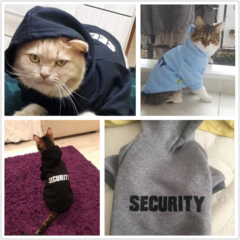 Fleece security pet sweater by My Store in soft cloth fabric for small pets