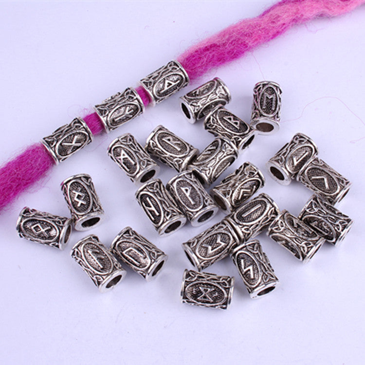 Dirty braid beaded jewelry close-up showing textured braided design and decorative beads