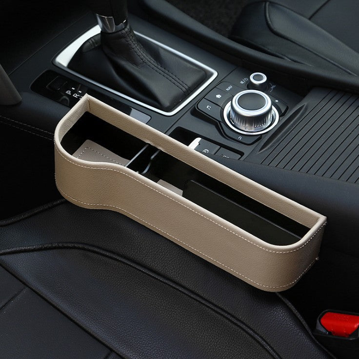 PU leather storage box in a sleek rectangular design for organizing small items