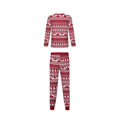 Christmas printed parent-child wear by My Store in festive matching designs