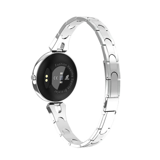 Women's waterproof sports smartwatch with heart rate monitor, wearable smart watch for fitness tracking