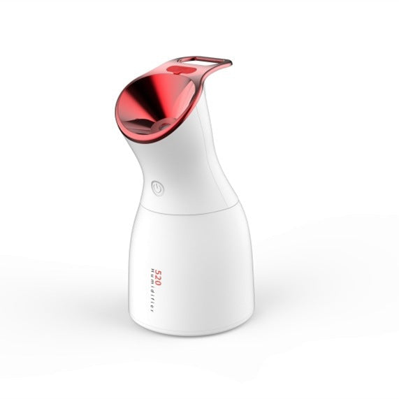 Three-in-one purple light disinfection lamp humidifier in a compact design