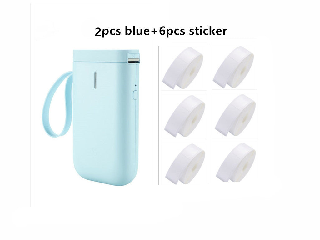 Small portable handheld printer by My Store, compact white design visible from the front