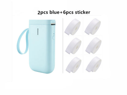 Small portable handheld printer by My Store, compact white design visible from the front