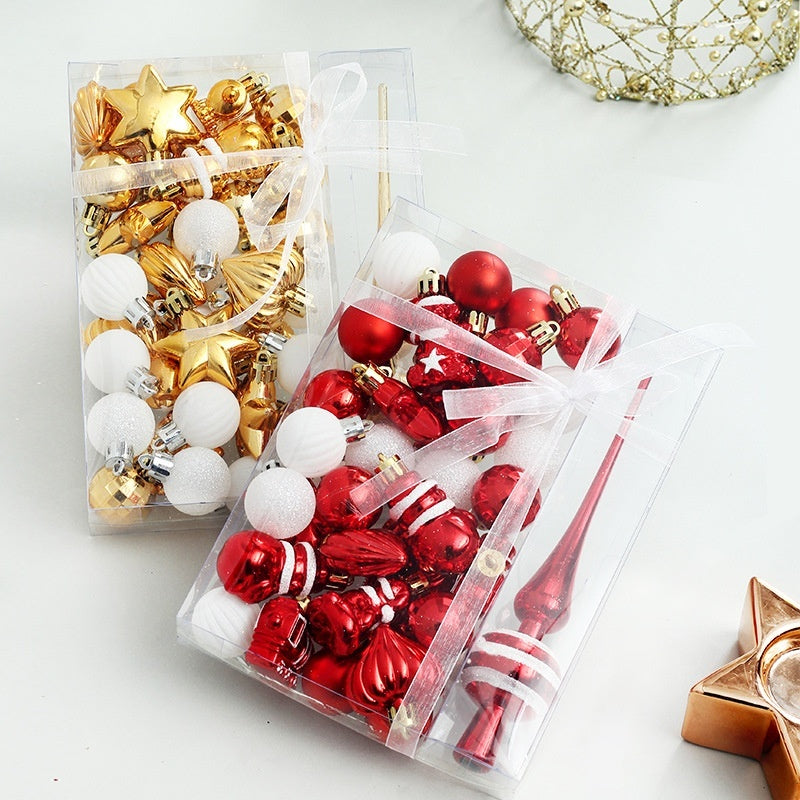 Christmas decorations ball set Christmas tree pendants by My Store