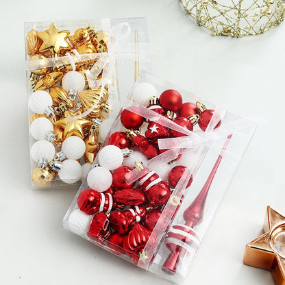 Christmas decorations ball set Christmas tree pendants by My Store