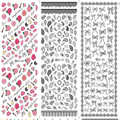 Watermark sticker decal nail sticker by My Store, shown as a decorative adhesive nail design