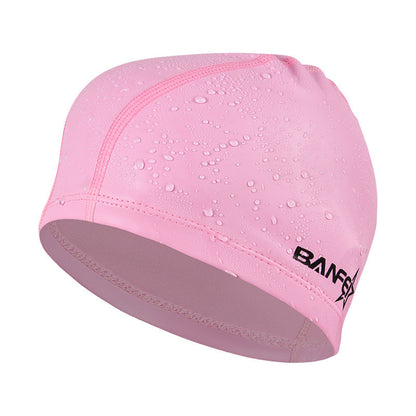 Waterproof swimming cap by My Store, shown in a simple close-up view