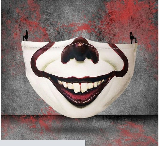 Explosive Halloween masks by My Store, showing spooky themed face coverings for Halloween costumes