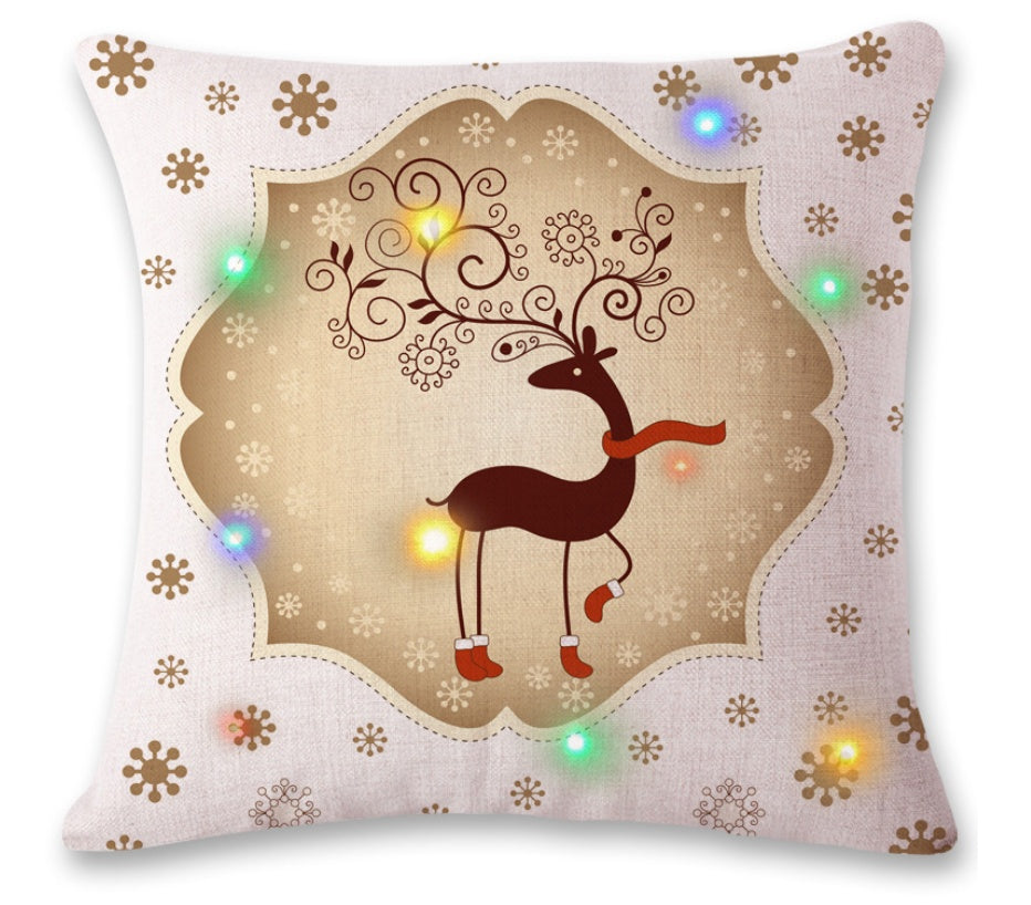 Linen pillow by My Store in a natural fabric finish
