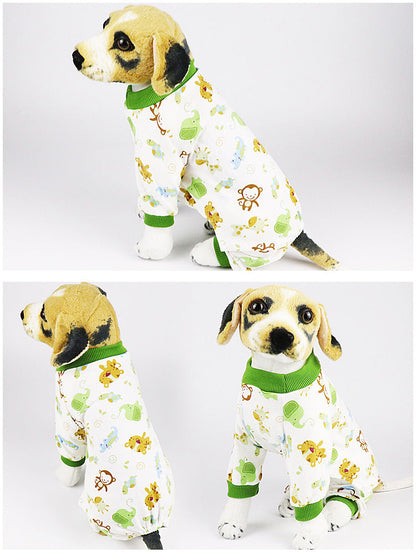 My Store dog clothes cotton four-legged knit outfit for dogs