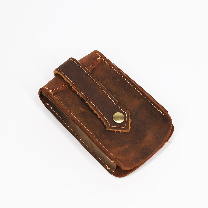 Leather key case by My Store, compact design for organizing keys