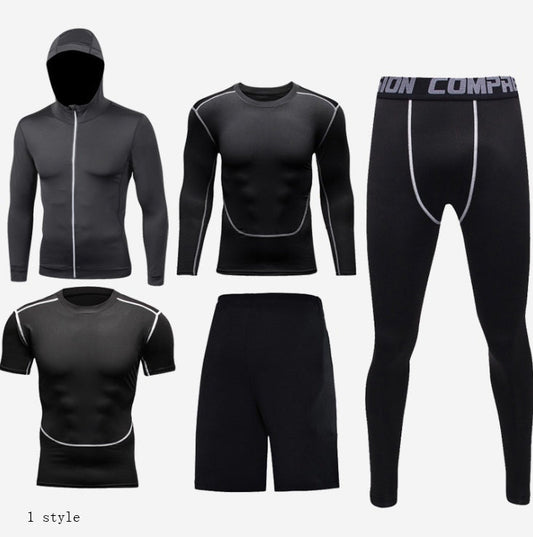 Basketball tights fitness clothing suit from My Store, shown in a close-up product view