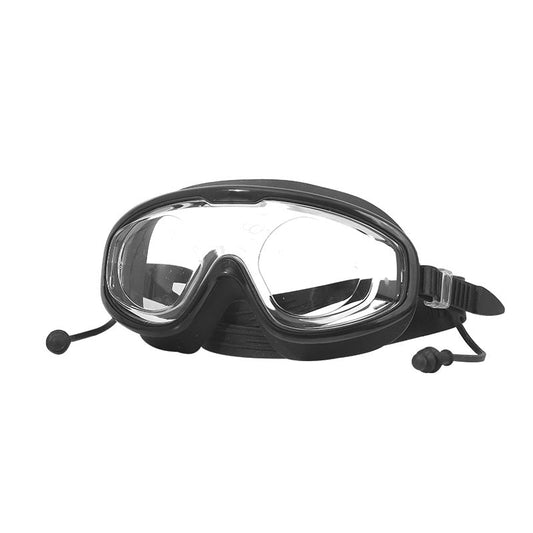 Large-frame swimming goggles with waterproof anti-fog HD lenses for men and women
