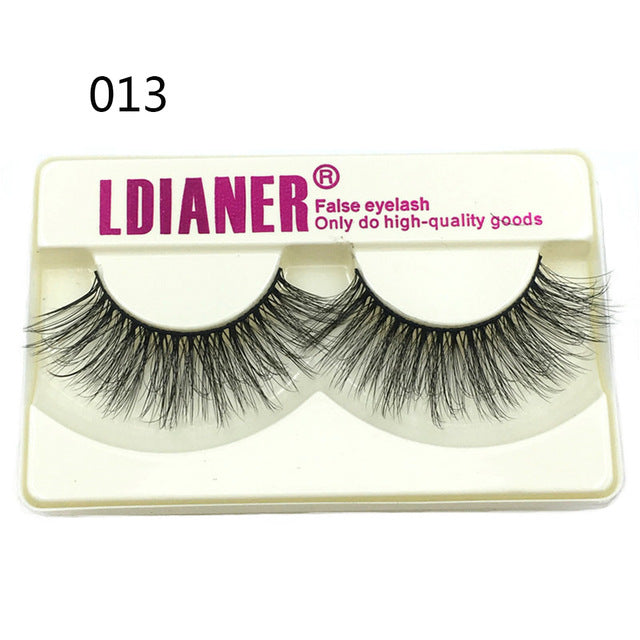 25mm wispy fluffy mink eyelashes, soft false lashes with a dramatic, textured look