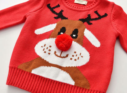 Children's Christmas sweater in festive holiday design by My Store