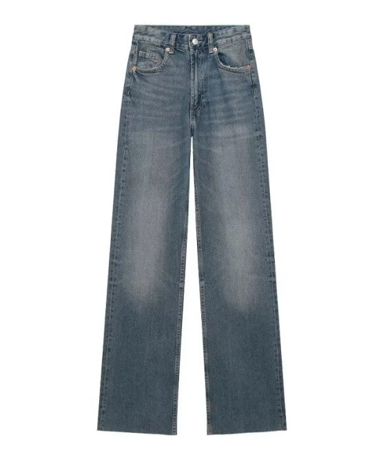 High-Rise Wide-Leg Jeans