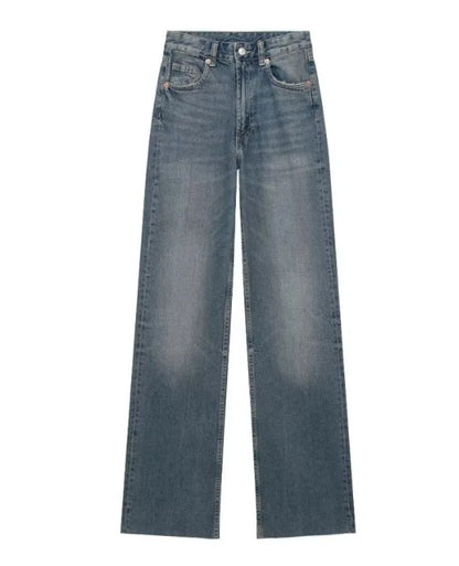 High-Rise Wide-Leg Jeans
