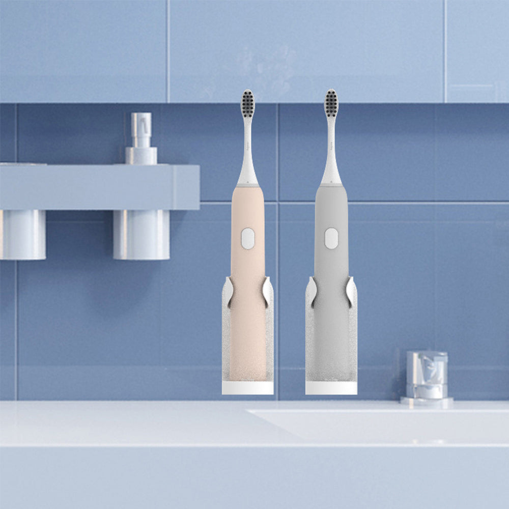 Toothbrush holder by My Store with a simple, compact design for bathroom countertop organization