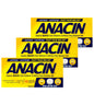 ANACIN Quick Headache Relief Aspirin Tablets 100 Count (3-Pack)