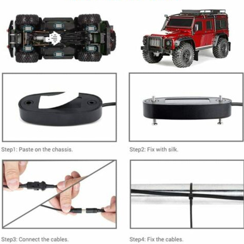 Automobile and motorcycle APP control decorative lights by My Store, compact LED lighting accessory
