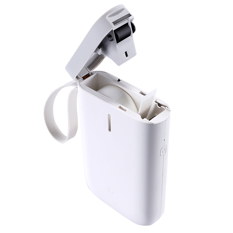 Small portable handheld printer by My Store in compact white design