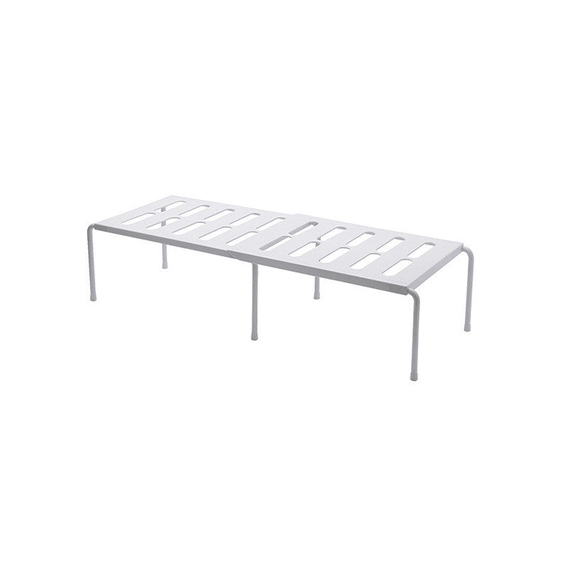 Telescopic kitchen rack for organizing kitchen supplies by My Store