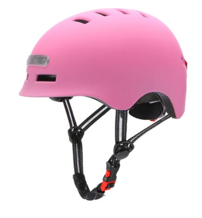 Smart safety light for skateboard and cycling helmet, featuring visible warning lighting for sports use
