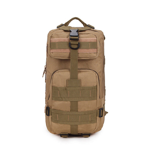 Outdoor sports camouflage backpack by My Store with adjustable shoulder straps and multiple zippered compartments