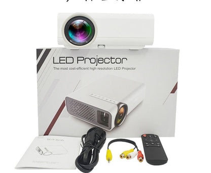 Portable mini HD 1080P projector for home use by My Store, shown on a white background