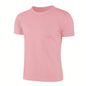 Lake blue men's and women's quick-dry short sleeve sport T-shirt, breathable gym and running jersey for fitness and training.