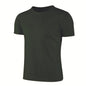 Lake blue men's and women's quick dry short sleeve sport T-shirt, breathable gym jersey for running and fitness activities.