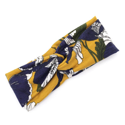 Floral cross hair band with a decorative flower design, My Store brand
