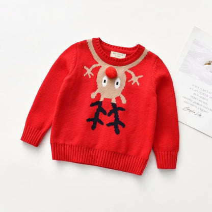 Children's Christmas sweater by My Store with festive holiday design and cozy knit texture