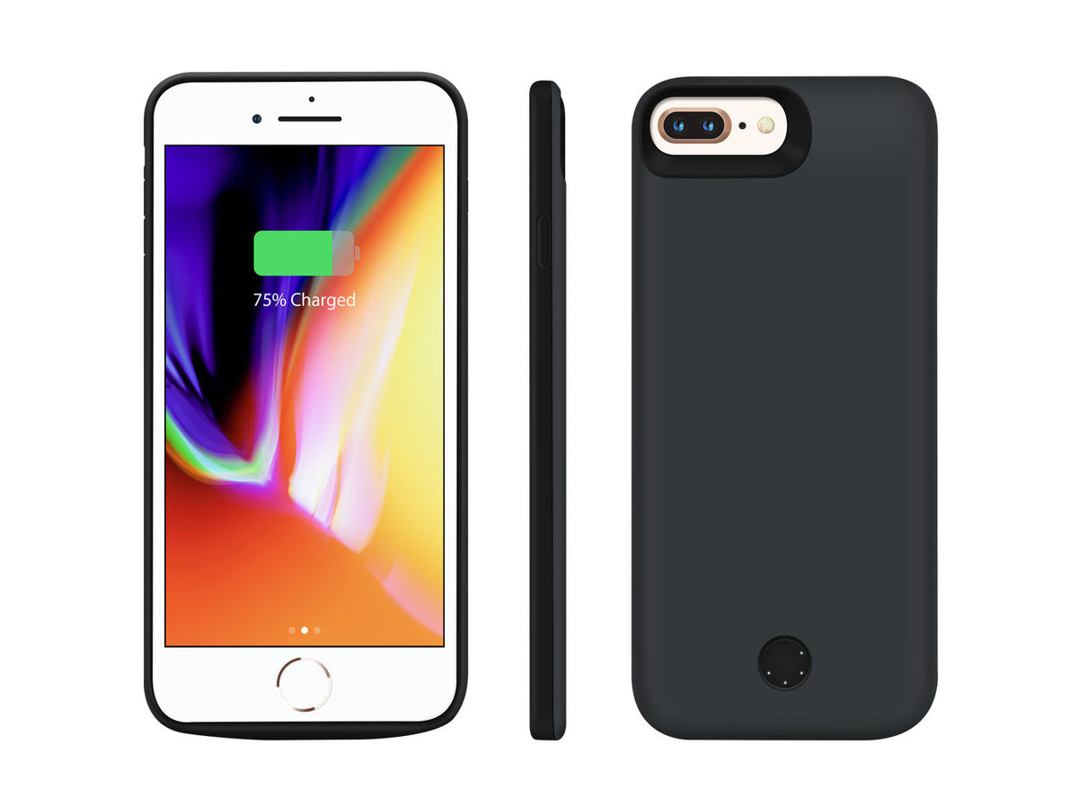 Back clip battery power bank compatible with Apple iPhone mobile phones
