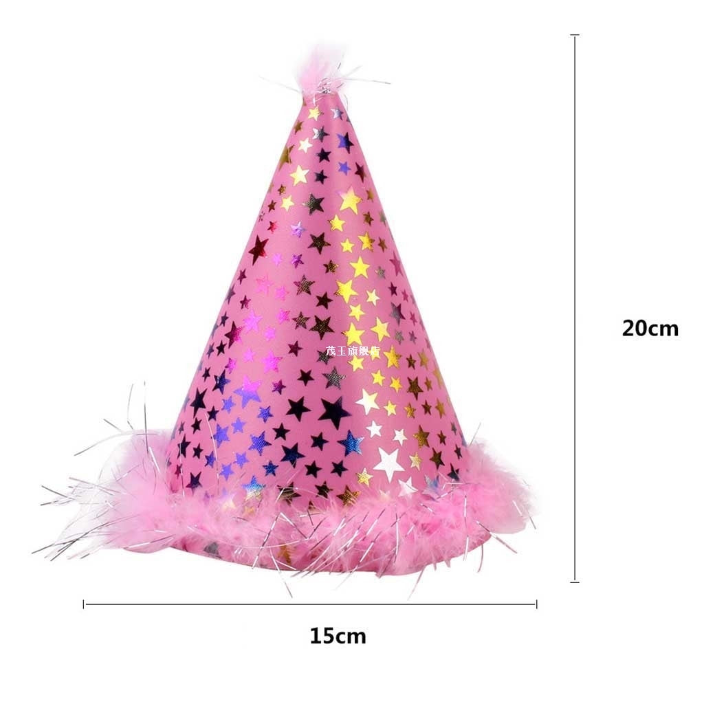 Pet birthday party hat and saliva towel set by My Store、】【