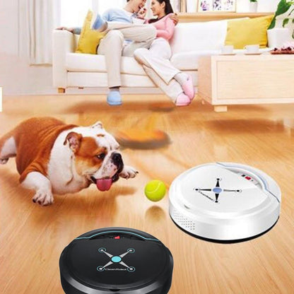 Smart robot vacuum cleaner by My Store, featuring a sleek automated floor-cleaning design