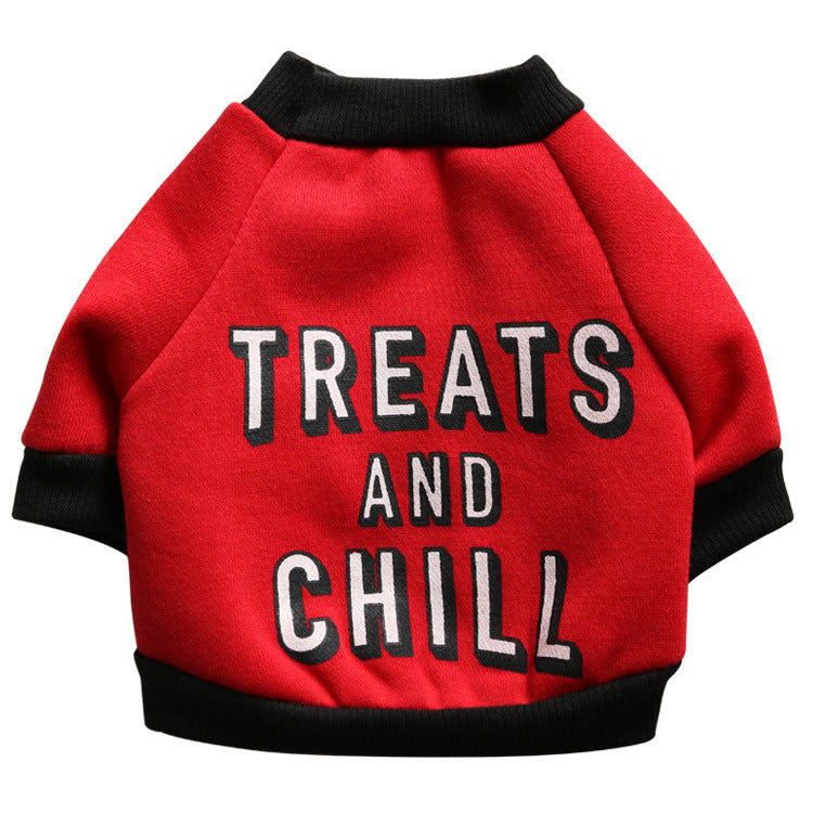 Fleece pet sweater by My Store in a soft, cozy design for dogs or cats