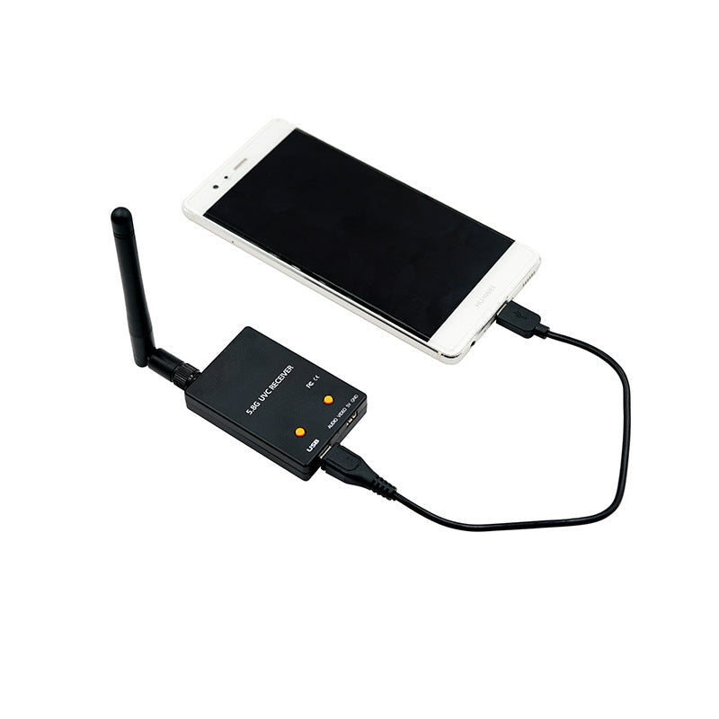 5.8G UAV video transmission relay receiver with compact wireless signal module by My Store