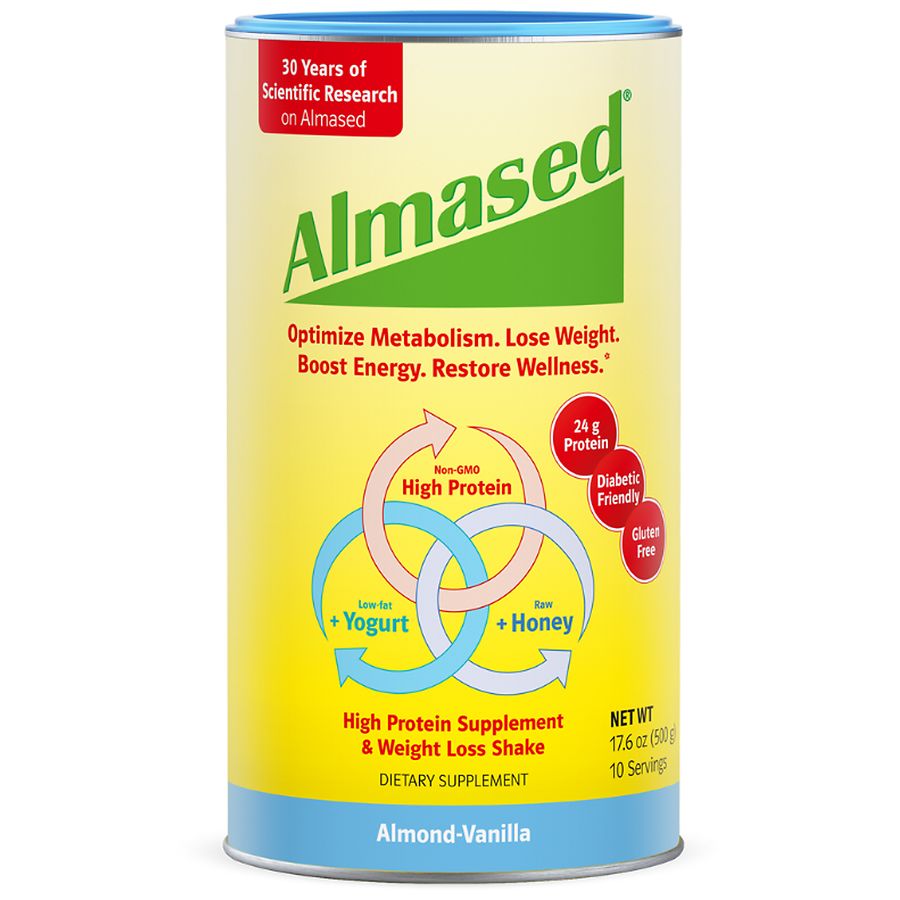 Almased Vanilla Meal Replacement Shake