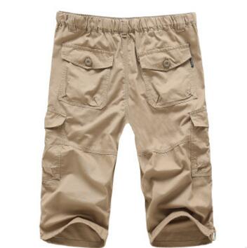 Men's summer leisure cropped cotton pants in a casual, lightweight design Nakne