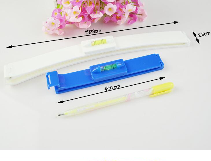 Bang trimmer ruler haircut splint for measuring and shaping straight bangs during haircuts
