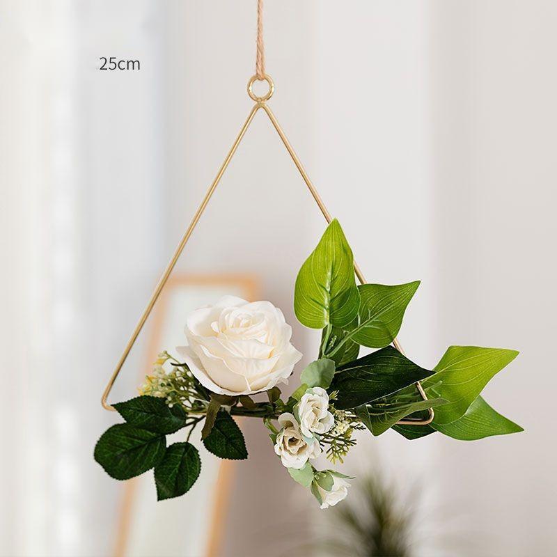 Interior wall hangings and wall art decoration displayed on a wall