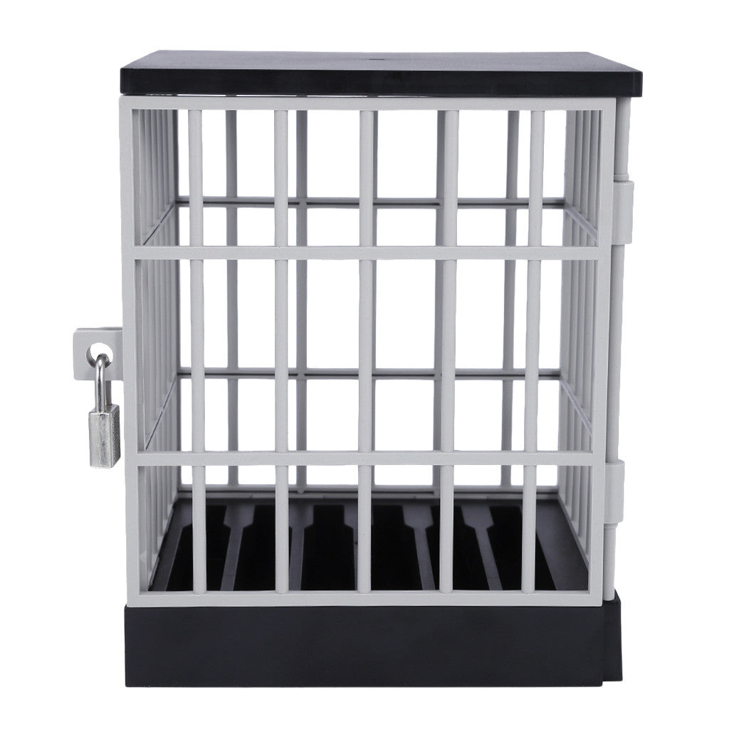 Phone storage cage by My Store, compact wire organizer for securely holding mobile phones