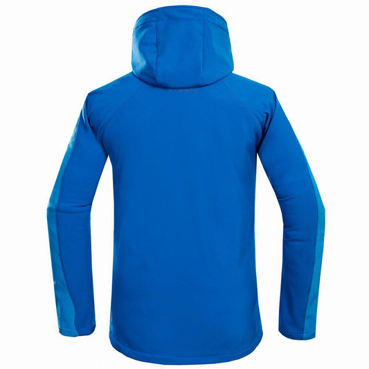 Men's outdoor mountaineering anti-wind soft shell jacket for camping and leisure sports