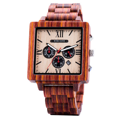 Fashionable classic analog quartz watch with a clean dial and traditional wristwatch design