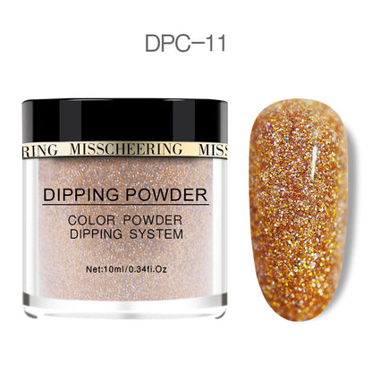 Laser glitter nail powder in sparkling holographic finish by My Store