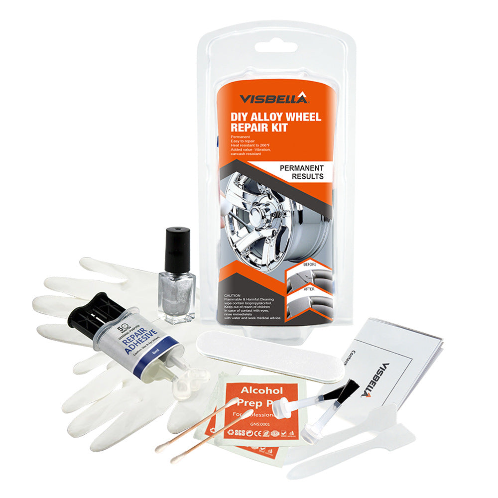 Car wheel repair agent by My Store in a bottle for repairing and restoring damaged wheels