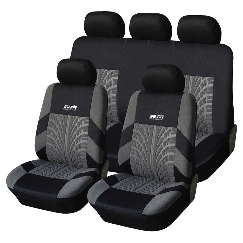 General Motors seat cover shown in the product image