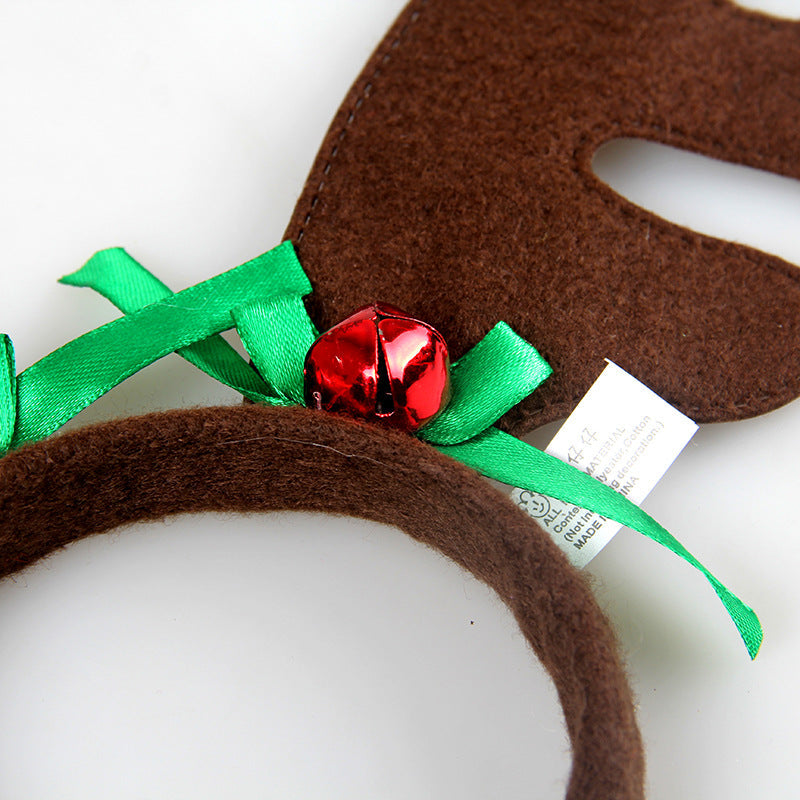 Christmas pet cat dog hat for holiday-themed pet photos